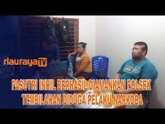 SEPASANG SUAMI ISTRI DIAMANKAN POLISI DIDUGA PELAKU NARKOBA